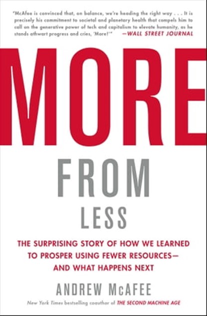 More from Less, Andrew McAfee - Ebook - 9781982103590