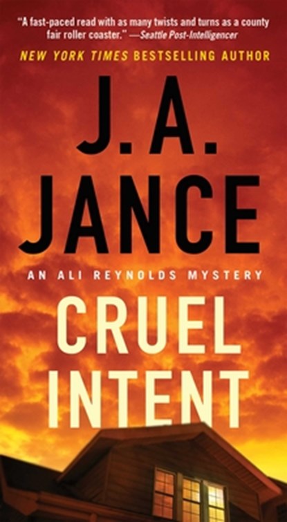Cruel Intent, J.A. Jance - Paperback - 9781982110277