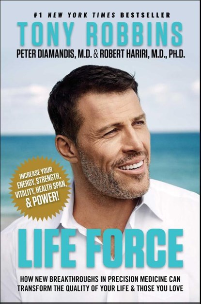 Life Force, Tony Robbins ; Peter H. Diamandis - Gebonden - 9781982121709
