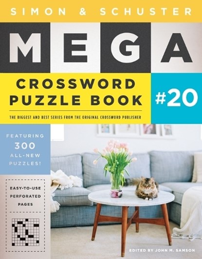 Simon & Schuster Mega Crossword Puzzle Book #20, John M. Samson - Paperback - 9781982130381