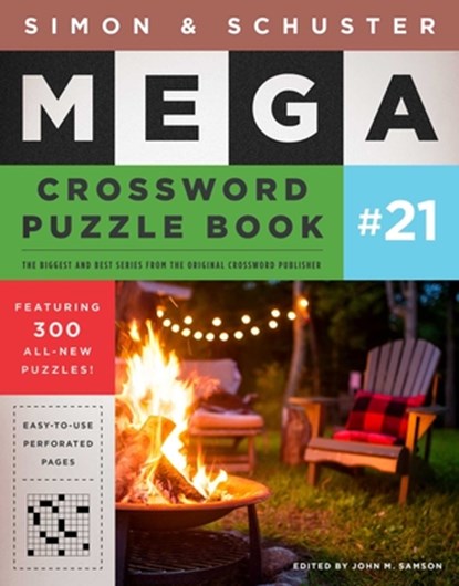 Simon & Schuster Mega Crossword Puzzle Book #21, John M. Samson - Paperback - 9781982157005