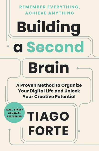 Building a Second Brain: A Proven Method to Organize Your Digital Life and Unlock Your Creative Potential, Tiago Forte - Gebonden - 9781982167387