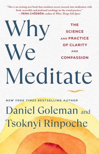 Why We Meditate, Daniel Goleman ; Tsoknyi Rinpoche - Paperback - 9781982178468