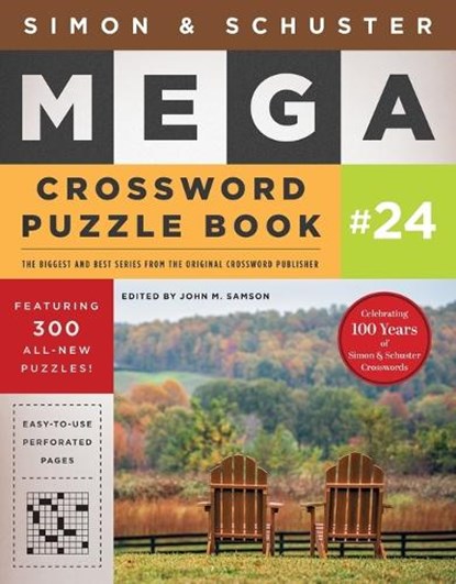 Simon & Schuster Mega Crossword Puzzle Book #24, John M. Samson - Paperback - 9781982194895