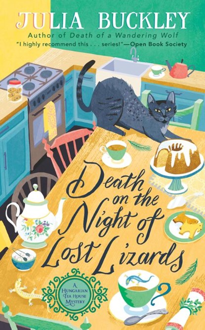 Death on the Night of Lost Lizards, Julia Buckley - Paperback - 9781984804860