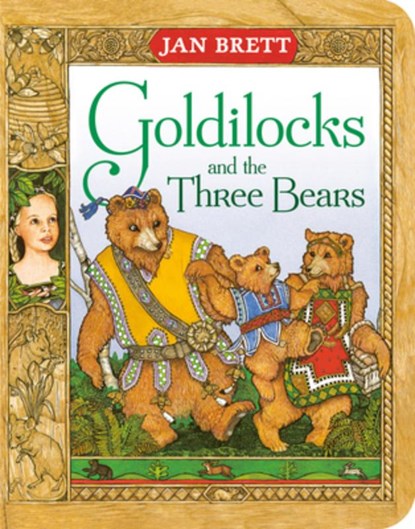 Goldilocks and the Three Bears, Jan Brett - Gebonden - 9781984816818