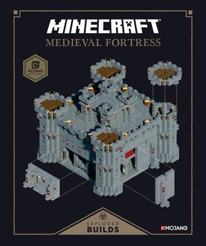 Minecraft: Exploded Builds: Medieval Fortress: An Official Mojang Book, Mojang Ab ; The Official Minecraft Team - Paperback - 9781984820174