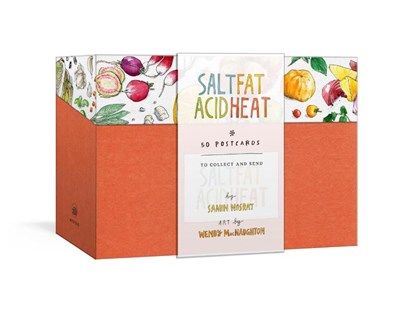 Salt, Fat, Acid, Heat Postcards, Samin Nosrat ; Wendy MacNaughton - Losbladig Paperback - 9781984825520