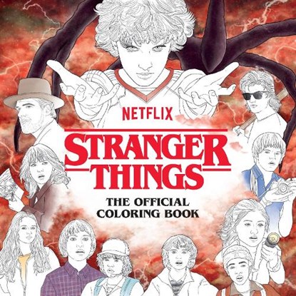 Stranger Things: The Official Coloring Book, Netflix - Paperback - 9781984861665