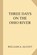 Three Days on the Ohio River, ALCOTT,  William a. - Paperback - 9781985744981