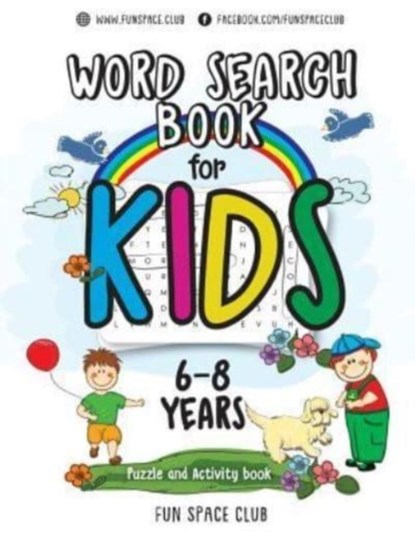 Word Search Books for Kids 6-8, NANCY DYER,  Dyer ; Fun Space Club Kids, Kids - Paperback - 9781986200134