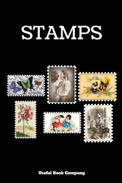 Stamps: Stamp book for stamp collectors, 6 x 9,, Useful Book Company - Paperback - 9781986204217