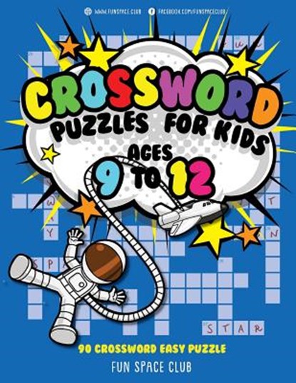 Crossword Puzzles for Kids Ages 9 to 12, Nancy Dyer - Paperback - 9781986837316
