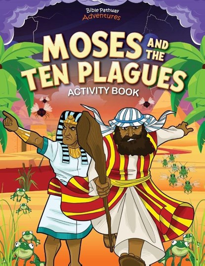 Moses and the Ten Plagues Activity Book, Pip Reid - Paperback - 9781988585741