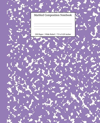 Marbled Composition Notebook, Young Dreamers Press - Paperback - 9781989387511