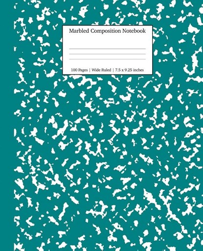 Marbled Composition Notebook, Young Dreamers Press - Paperback - 9781989387542