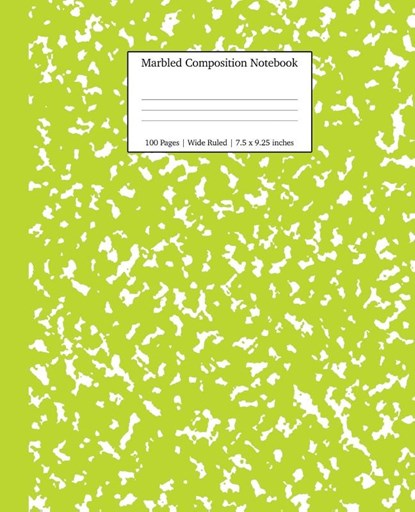 Marbled Composition Notebook, Young Dreamers Press - Paperback - 9781989387665