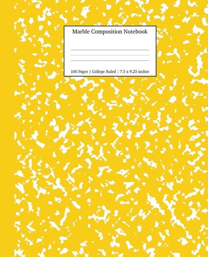 Marble Composition Notebook College Ruled, Young Dreamers Press - Paperback - 9781989387733