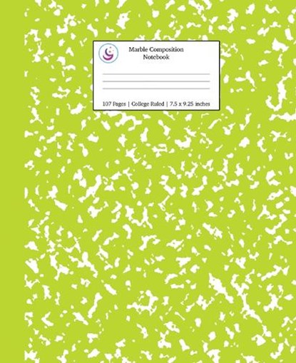 Marble Composition Notebook College Ruled, Young Dreamers Press - Paperback - 9781989387740