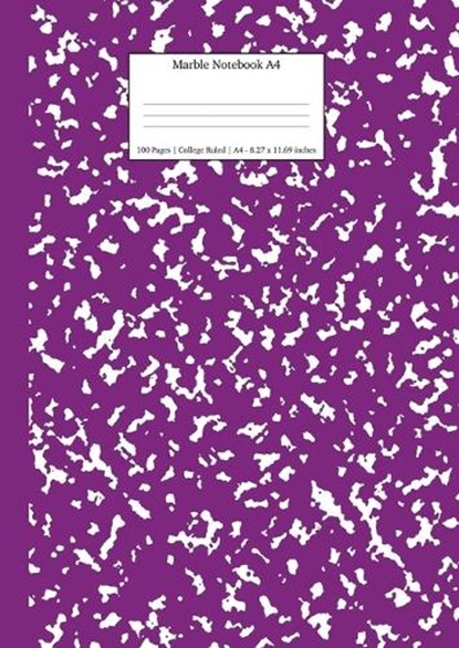 Marble Notebook A4, Young Dreamers Press - Paperback - 9781989790540
