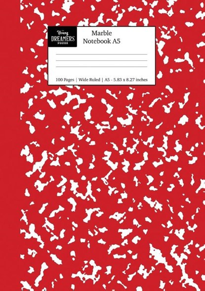 Marble Notebook A5, Young Dreamers Press - Paperback - 9781989790878