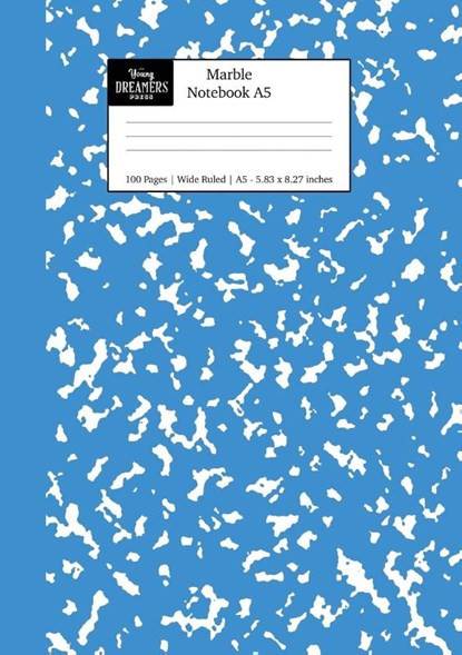 Marble Notebook A5, Young Dreamers Press - Paperback - 9781989790892