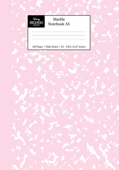 Marble Notebook A5, Young Dreamers Press - Paperback - 9781989790908