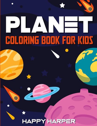 Planet Coloring Book, Harper Hall - Paperback - 9781989968086