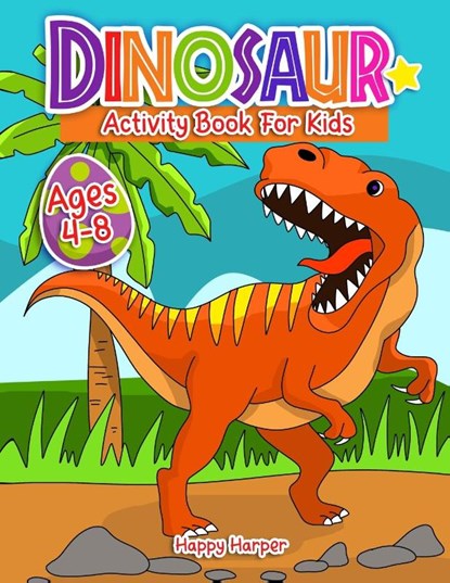 Dinosaurs Activity Book, Harper Hall - Paperback - 9781989968307
