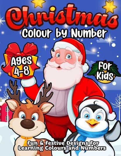 Xmas Colour By Number, Harper Hall - Paperback - 9781989968659