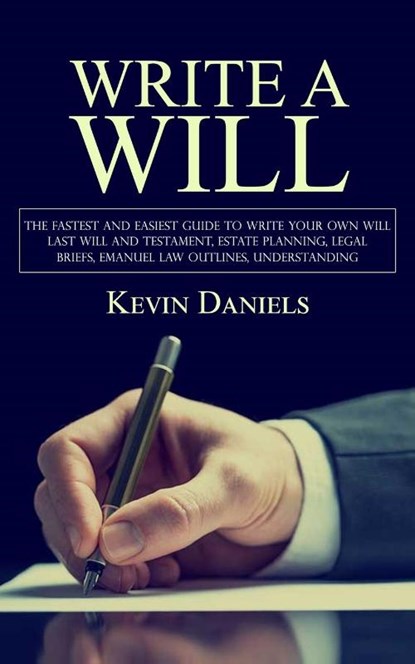 Write a Will, Kevin Daniels - Paperback - 9781998038947