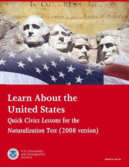 Learn About the United States, Us Citizenship ; Immigration Services Uscis - Paperback - 9781998050079