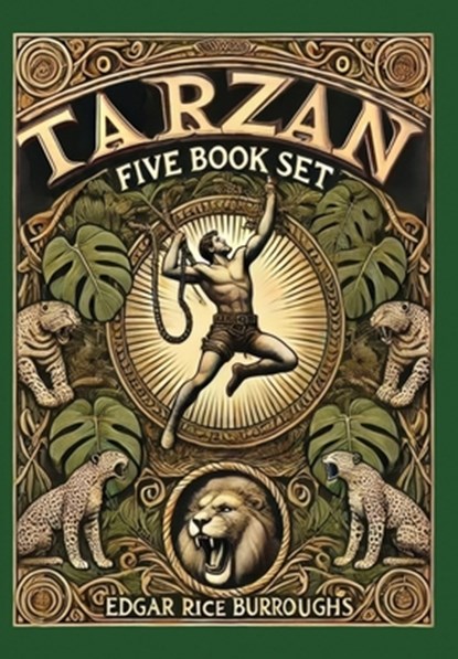 Tarzan 5 Book Set (Collector's Edition) (Laminated Hardback with Jacket), Edgar Rice Burroughs - Gebonden - 9781998667369