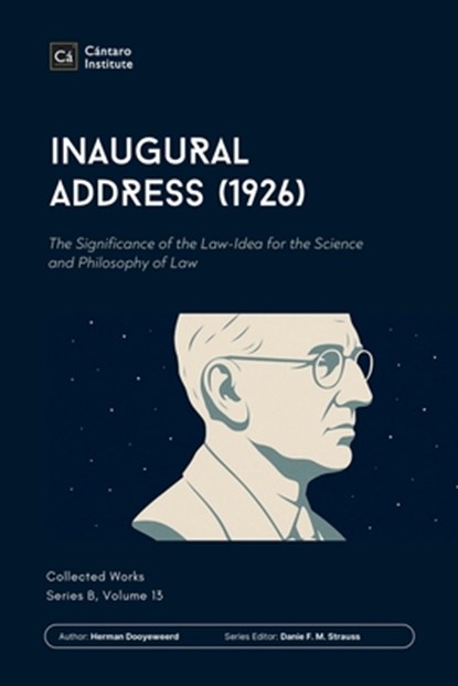 Inaugural Address (1926), Herman Dooyeweerd - Paperback - 9781998711369