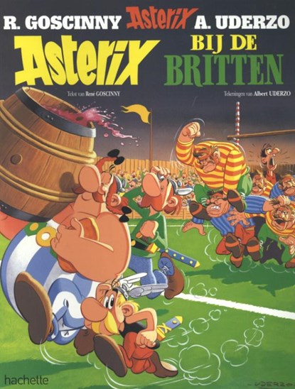 08. asterix: asterix bij de britten, albert uderzo ; rené Goscinny - Paperback - 9782012101234