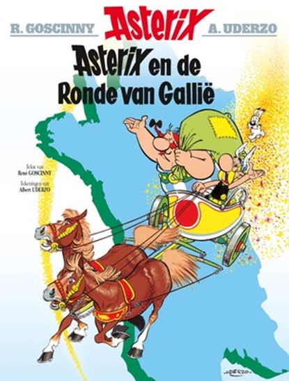 Asterix 5. de ronde van gallië, rene goscinny ; Uderzo a - Paperback - 9782012101265