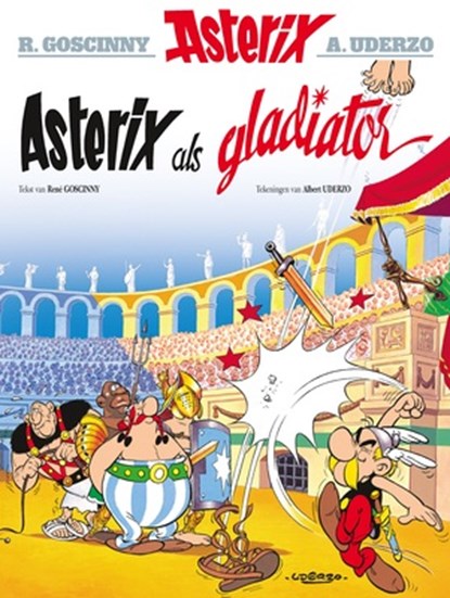 Asterix 4. asterix als gladiator, rene goscinny ; Uderzo a - Paperback - 9782012101272