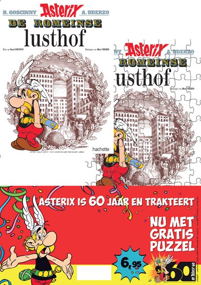 17. de romeinse lusthof + puzzel, albert Uderzo ;  rené Goscinny - Paperback - 9782012111042