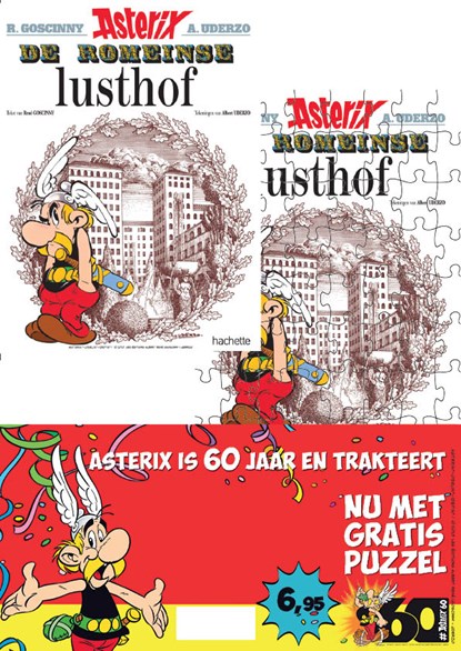 17. de romeinse lusthof + puzzel, albert uderzo ; rené Goscinny - Paperback - 9782012111042