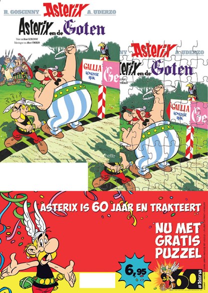 03. asterix en de goten + puzzel, albert Uderzo ;  rené Goscinny - Paperback - 9782012111288
