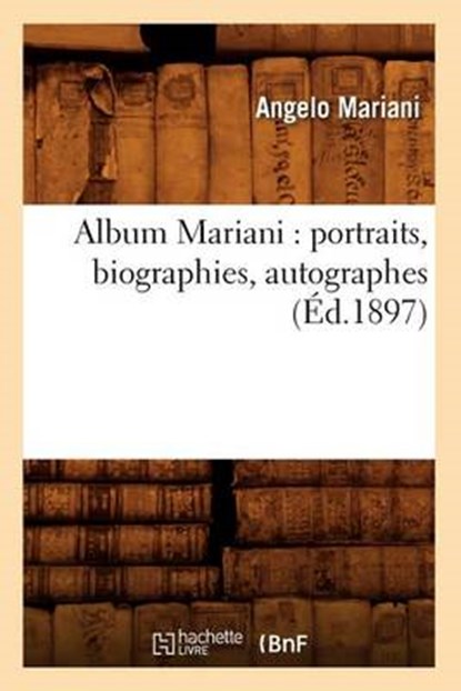 Album Mariani, MARIANI,  Angelo - Paperback - 9782012522343