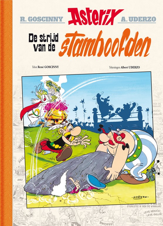 Asterix luxe editie Lu07. de strijd van de stamhoofden - luxe editie