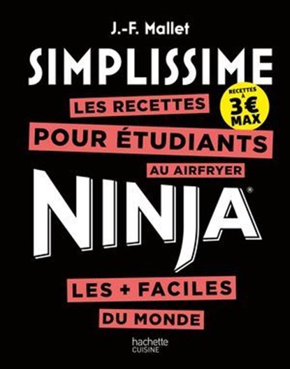 Simplissime Air fryer Ninja Etudiants, Jean-François Mallet - Ebook - 9782017350088