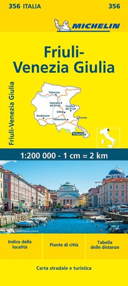 Michelin Friuli Venezia Giulia, Michelin - Gebonden - 9782067126657