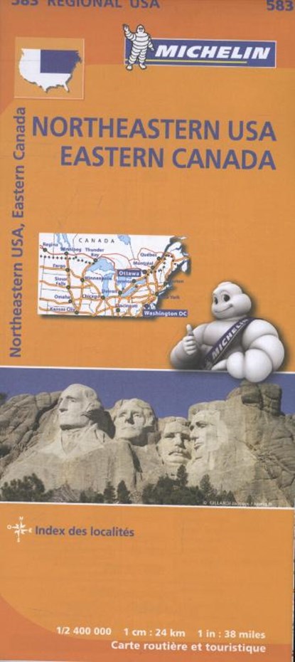 583 Northeastern USA  Eastern Canada, niet bekend - Paperback - 9782067184602