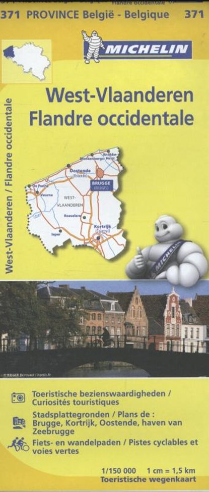 371 West-Vlaanderen - Flandre occidentale, niet bekend - Paperback - 9782067185289