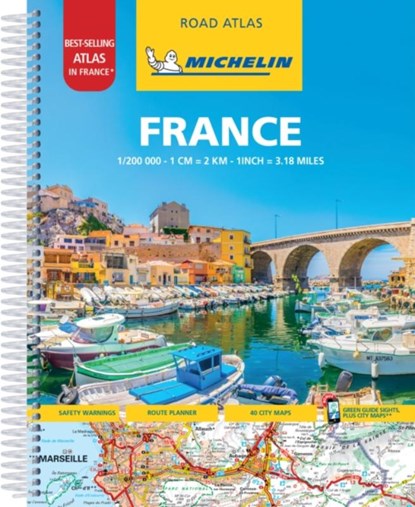 France -A4 Tourist & Motoring Atlas, Michelin - Gebonden - 9782067192980