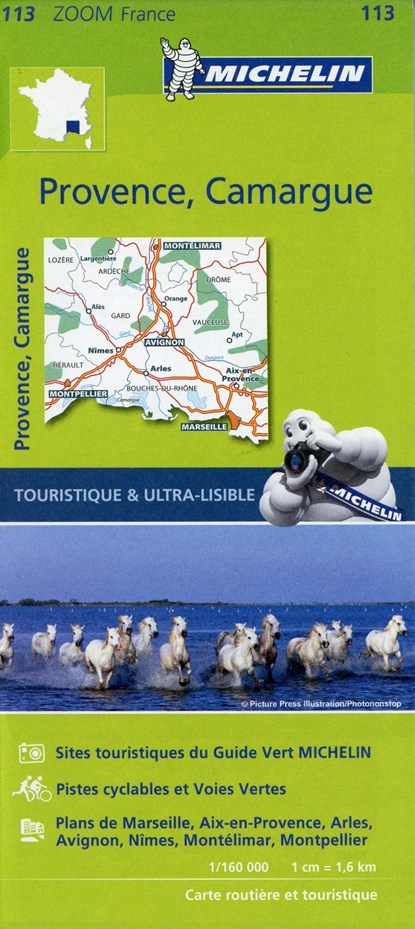 Provence, Camargue - Zoom Map 113, Michelin - Gebonden - 9782067209817