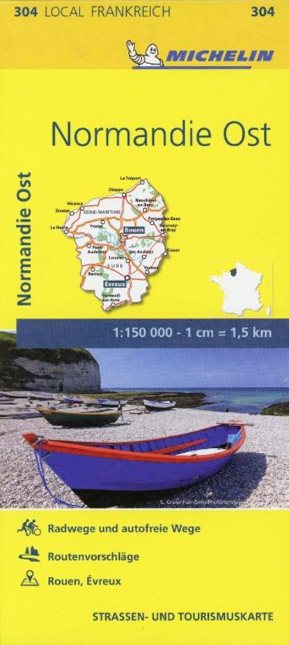 Michelin Normandie Ost, Michelin - Gebonden - 9782067209961