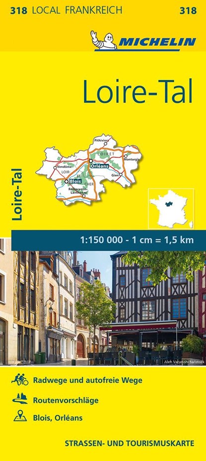 Michelin Loire-Tal, Michelin - Gebonden - 9782067210257